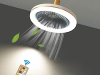 Wrming kleine stille plafondventilator met led-licht - afbeelding 1 van  4