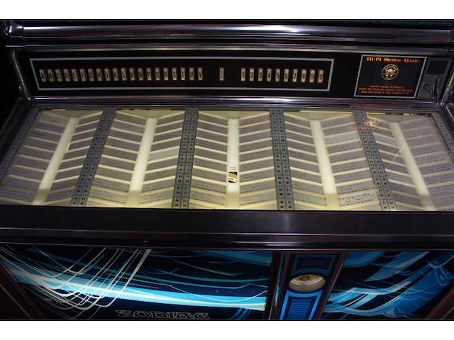 Wurlitzer - 3500 zodiac - jukebox - afbeelding 3 van  7