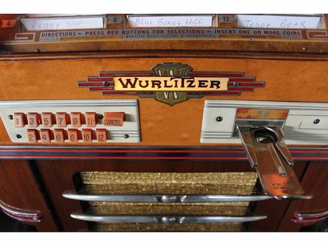 Wurlitzer model 61 jukebox - afbeelding 5 van  8
