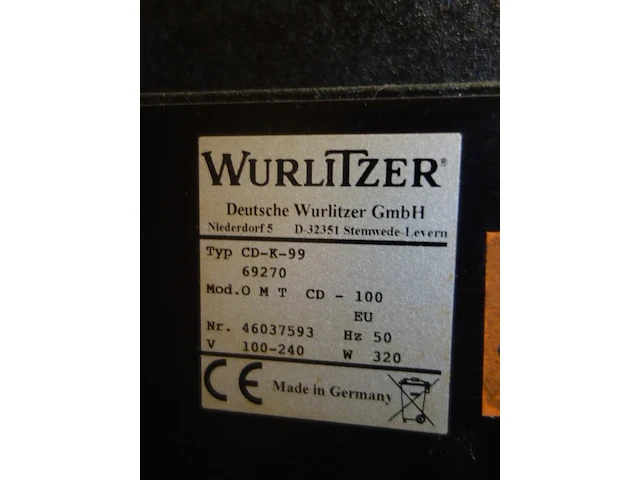 Wurlitzer - afbeelding 2 van  14