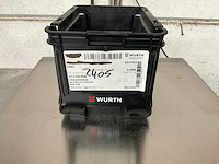 Würth 0.59 kg zeskantmoer m3 in stapelbare bak - afbeelding 1 van  5
