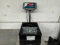 Würth 11.16 kg vierkantmoer laag m6 x 4 in stapelbare bak - afbeelding 2 van  5