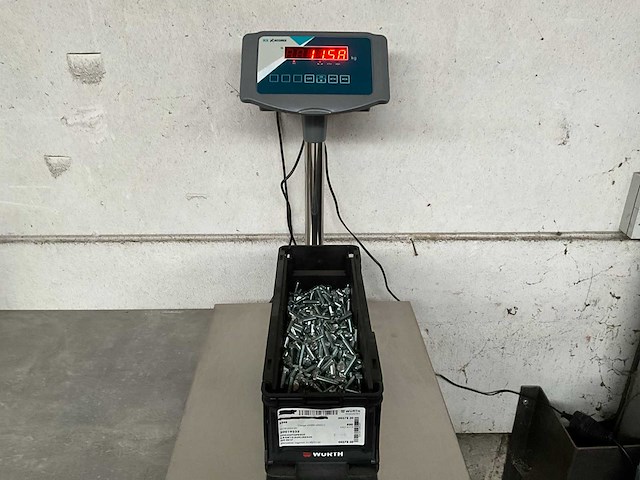 Würth 11.58 kg zeskanttapbout m8 x 30 in stapelbare bak - afbeelding 2 van  5