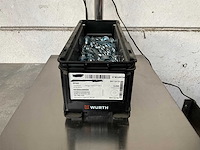 Würth 13.25 kg carrosseriering 6,4 x 25 x 1,25 in stapelbare bak - afbeelding 1 van  5