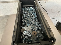 Würth 13.25 kg carrosseriering 6,4 x 25 x 1,25 in stapelbare bak - afbeelding 3 van  5