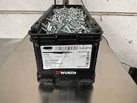 Würth 15.01 kg zeskant tapbout m6 x 35 in stapelbare bak