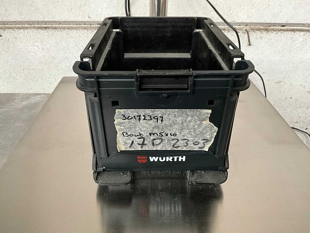 Würth 1.55 kg bout m5 x 10 in stapelbare bak - afbeelding 1 van  5