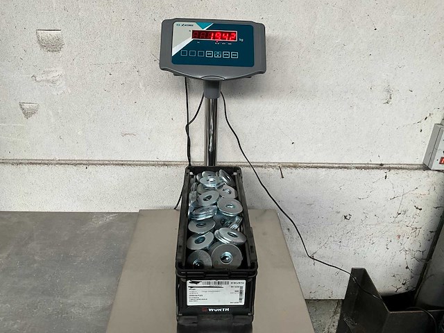 Würth 19.42 kg sluitring in stapelbare bak - afbeelding 2 van  5