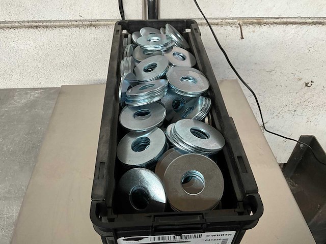 Würth 19.42 kg sluitring in stapelbare bak - afbeelding 3 van  5