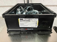 Würth 2.89 kg slangklem in stapelbare bak - afbeelding 1 van  5