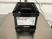 Würth 3.98 kg zeskant flensmoer m5 in stapelbare bak - afbeelding 1 van  5