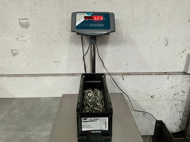 Würth 4.24 kg krimp-kabeloog m8x25 in stapelbare bak - afbeelding 2 van  5