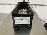 Würth 4.55 kg krimp-kabeloog m8x50,0 in stapelbare bak - afbeelding 1 van  5