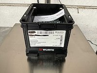 Würth 4.74 kg verzonken plaatschroef 3.5 x 19 in stapelbare bak - afbeelding 1 van  5