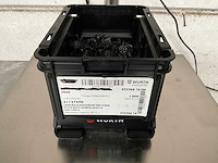 Würth 4.86 kg lage bolkopschroef met flens m6 x 16 in stapelbare bak - afbeelding 1 van  5