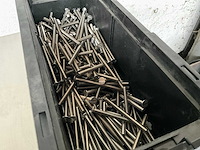 Würth 4.88 kg verzonken schroef m6 x 80 in stapelbare bak - afbeelding 3 van  3