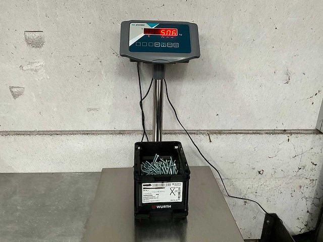 Würth 5.06 kg zeskanttapbout m6 x 40 in stapelbare bak - afbeelding 2 van  5