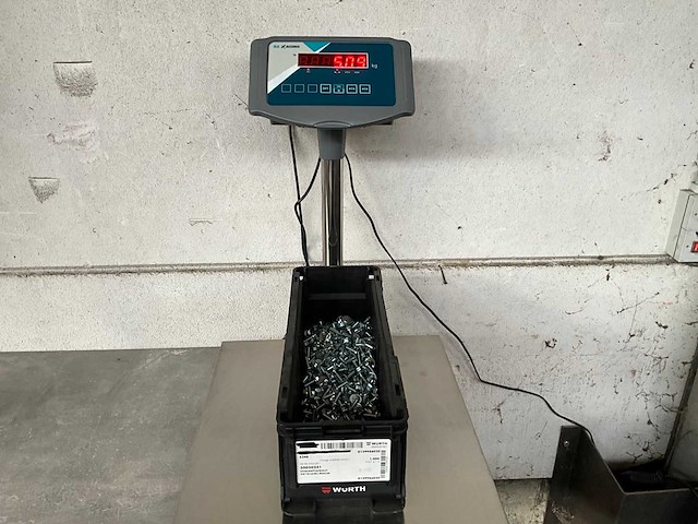 Würth 5.09 kg zeskanttapbout m6 x 20 in stapelbare bak - afbeelding 2 van  6