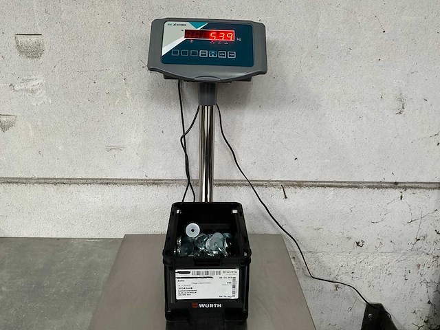 Würth 5.39 kg carrosseriering 4 x 30 x 2,0 in stapelbare bak - afbeelding 2 van  5