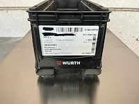 Würth 5.45 kg kartelmoer m4 in stapelbare bak - afbeelding 1 van  5