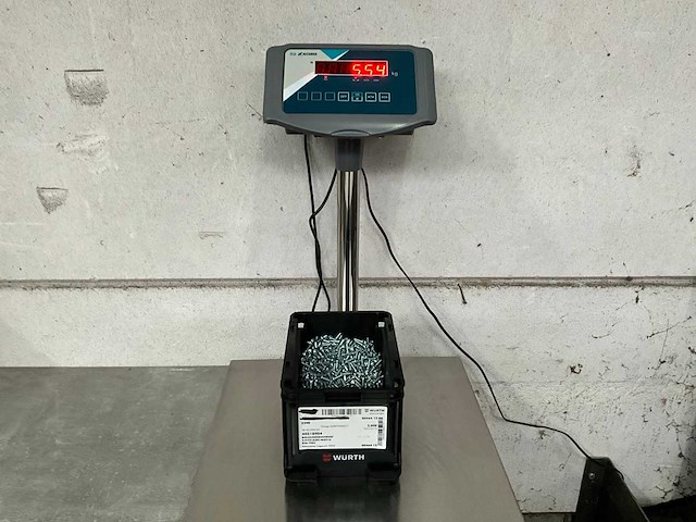 Würth 5.54 kg bolcilinderschroef m4 x 12 in stapelbare bak - afbeelding 2 van  5