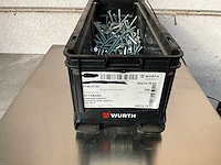 Würth 5.62 kg zeskanttapbout m6 x 70 in stapelbare bak - afbeelding 1 van  5