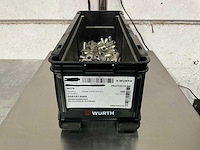 Würth 5.64 kg krimp-kabeloog m10x35 in stapelbare bak - afbeelding 1 van  5