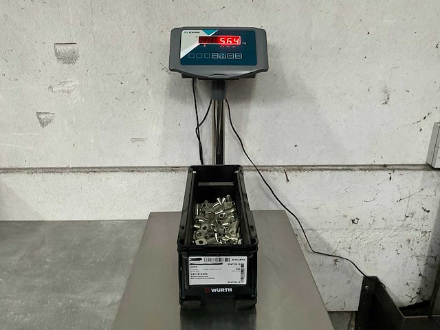 Würth 5.64 kg krimp-kabeloog m10x35 in stapelbare bak - afbeelding 2 van  5