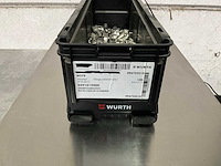 Würth 5.70 kg krimp-kabeloog m10x50 in stapelbare bak - afbeelding 1 van  5