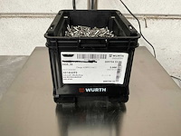 Würth 5.93 kg schroef cilinderkop m4 x 25 in stapelbare bak - afbeelding 1 van  5