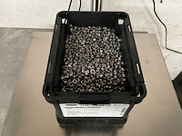 Würth 6.65 kg zelfborgende zeskantmoer m5 in stapelbare bak - afbeelding 2 van  5