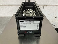 Würth 7.90 kg krimp-kabeloog m10x70 in stapelbare bak - afbeelding 1 van  5