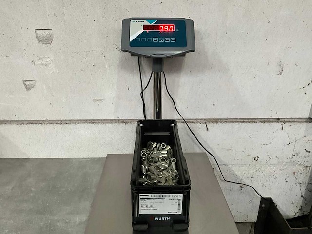 Würth 7.90 kg krimp-kabeloog m10x70 in stapelbare bak - afbeelding 2 van  5