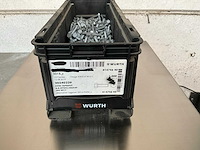 Würth 8.19 kg zeskant tapbout m6 x 40 in stapelbare bak - afbeelding 1 van  5