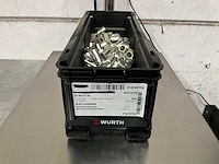 Würth 9.42 kg krimp-kabeloog m8 x 70 in stapelbare bak - afbeelding 1 van  5