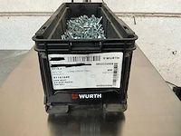 Würth 9,88 kg zeskant bout m6 x 30 in stapelbare bak - afbeelding 1 van  5