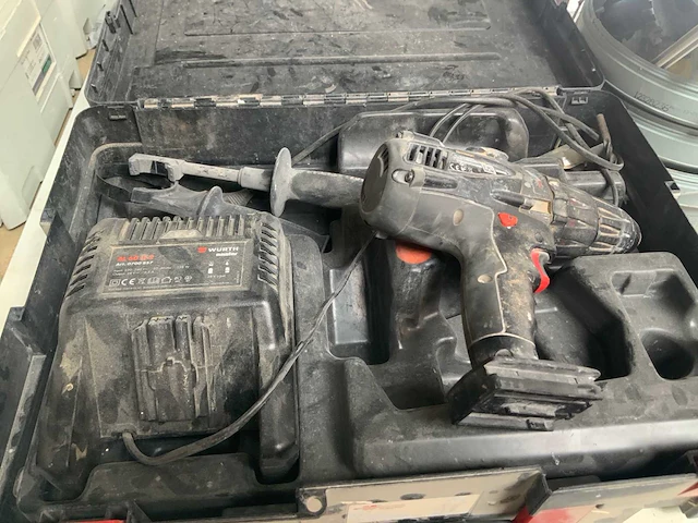 Würth bs 28a combi accu schroefmachine - afbeelding 1 van  1