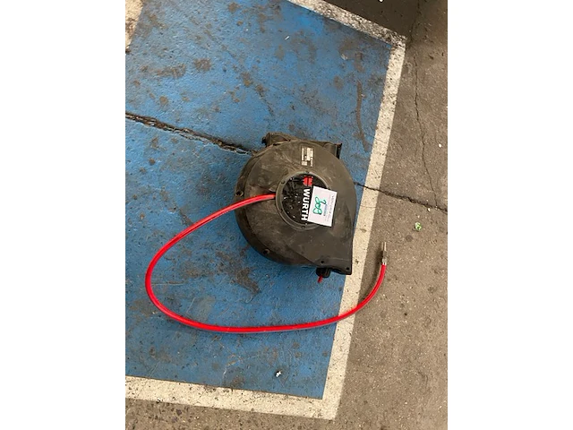 Würth dsa18 persluchtslang met haspel - afbeelding 1 van  2