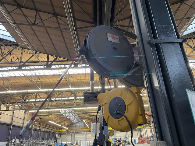 Würth dsa18 persluchtslang met haspel - afbeelding 1 van  2