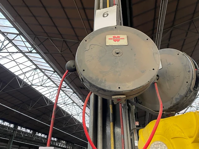 Würth dsa18 persluchtslang met haspel - afbeelding 1 van  2