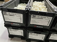 Würth isolatiehuis v-tong male/female diverse maten wit in stapelbare bakken - afbeelding 9 van  10