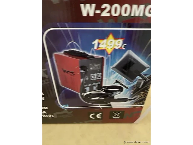 Wurzburg w-200mg lasapparaat gevulde draad - afbeelding 2 van  3
