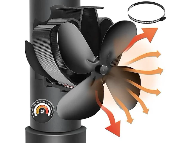 Wyrjxyb kachelventilator - afbeelding 1 van  3