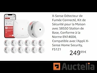 X-sense connected rookmelder kit van 12 - afbeelding 1 van  1