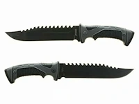 X-treme bowie bushcraft mes groot met nylon hoes - afbeelding 1 van  2