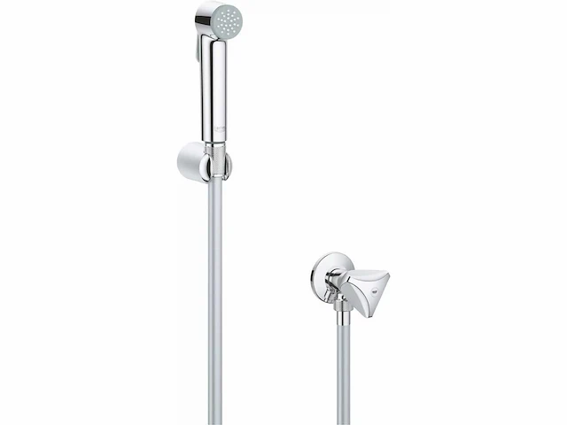 (x2) grohe - tempesta trigger spray 30 toilet handdouche met 1-straal afsluiter, chroom - afbeelding 2 van  4