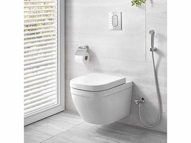 (x2) grohe - tempesta trigger spray 30 toilet handdouche met 1-straal afsluiter, chroom - afbeelding 3 van  4