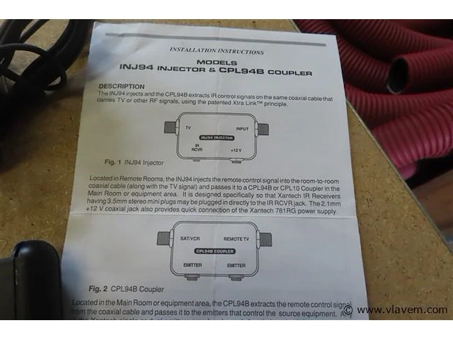 Xantech 172-94rp ir over coax - afbeelding 4 van  4