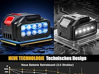 Xbzzgmg accu-grastrimmer met accu - afbeelding 2 van  4