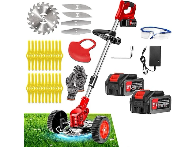 Xbzzgmg accu-grastrimmer met accu - afbeelding 1 van  3